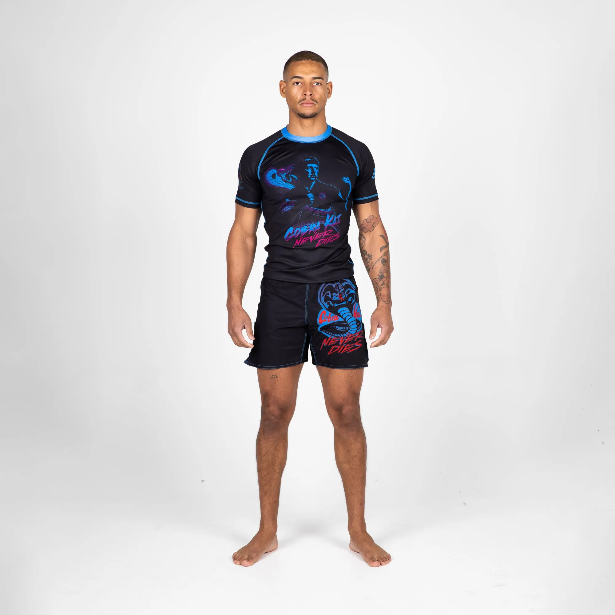 Cobra Kai Never Dies Rash Guard - Men