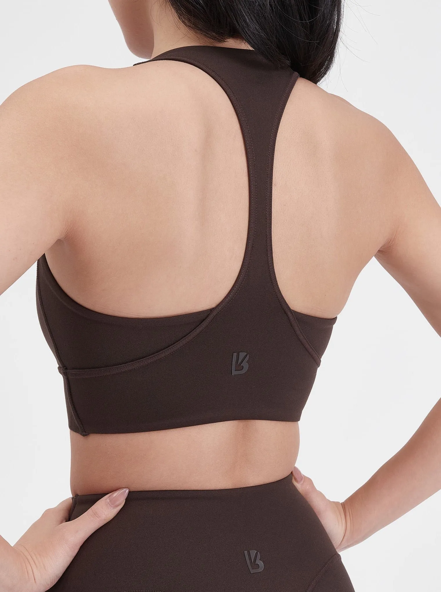 Collagen Sports Bra - Cold Brew