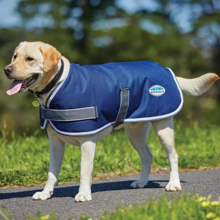 ComFiTec Parka 1200D Dog Coat Navy/Grey/White