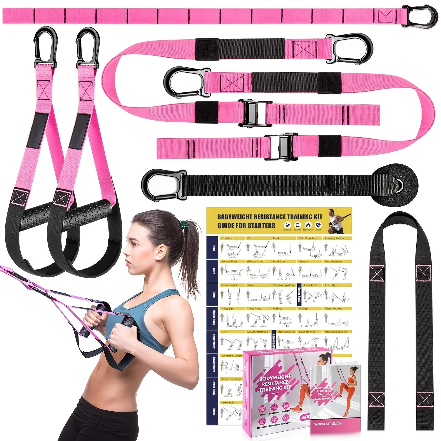 Complete Home Gym Resistance Training Kit