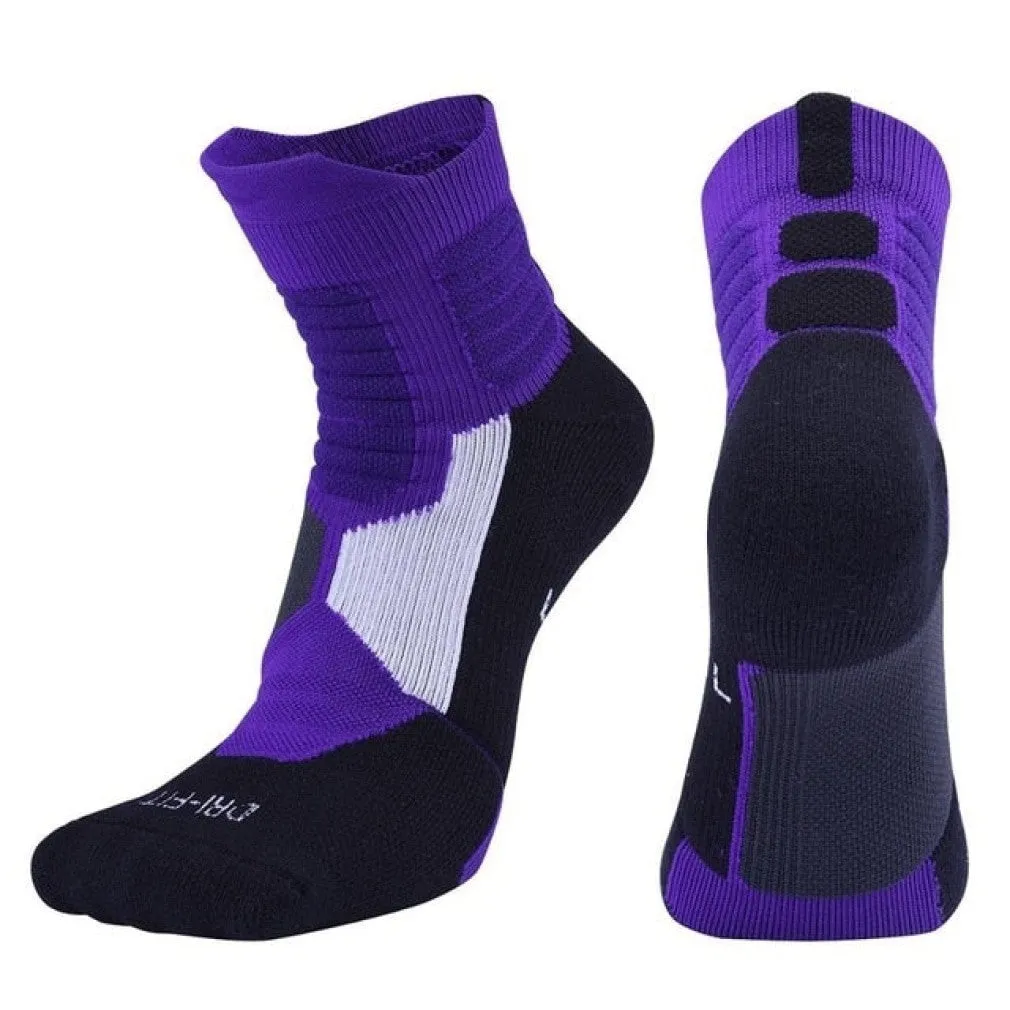 ContiNent 33  Unisex Professional Outdoor Sport Cycling Socks Basketball Football Soccer Running Trekking Socks Men Women