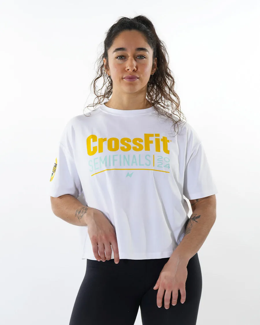CrossFit® Baggy Top Map - COPA SUR overSized crop top