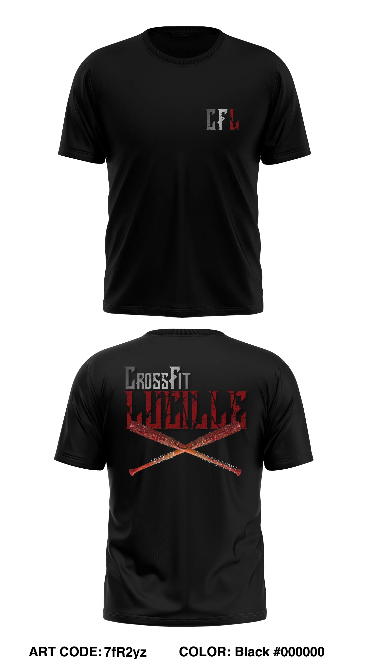 CrossFit Lucille  Store 1 Core Men's SS Performance Tee - 7fR2yz