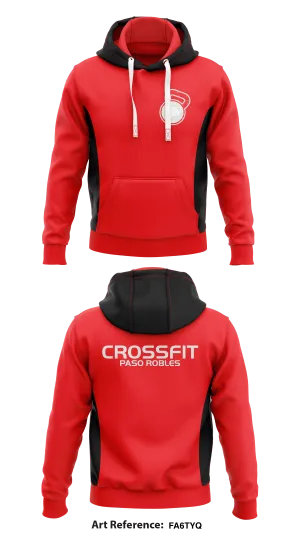 CrossFit Paso Robles Store 1 Core Men's Hooded Performance Sweatshirt - fA6tYQ