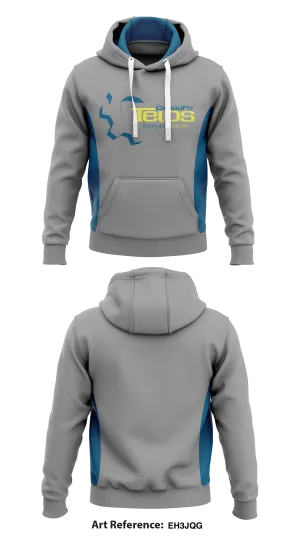 CrossFit Telos Store 1  Core Men's Hooded Performance Sweatshirt - eH3jqG