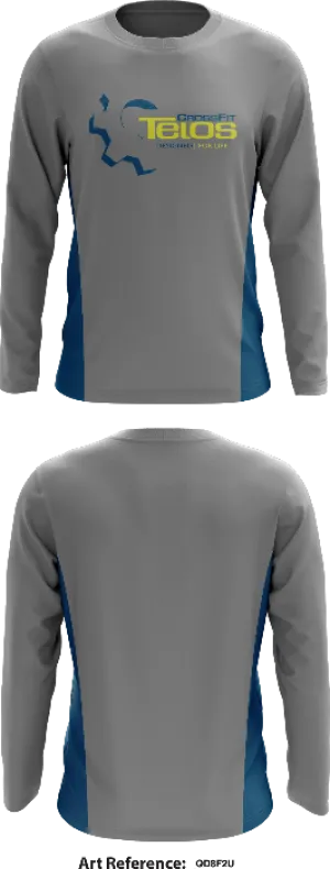 CrossFit Telos Store 1 Core Men's LS Performance Tee - QD8F2u