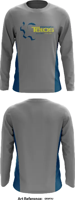 CrossFit Telos Store 1 Core Men's LS Performance Tee - QD8F2u