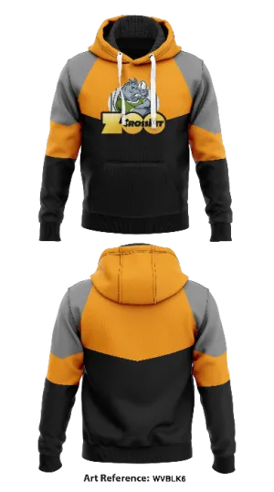 Crossfit Zoo Core Men's Hooded Performance Sweatshirt - WvbLk6