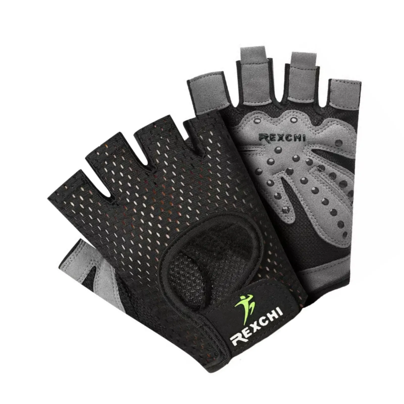 Cycling Crossfit Training Weight Lifting Workout GYM Gloves Black M