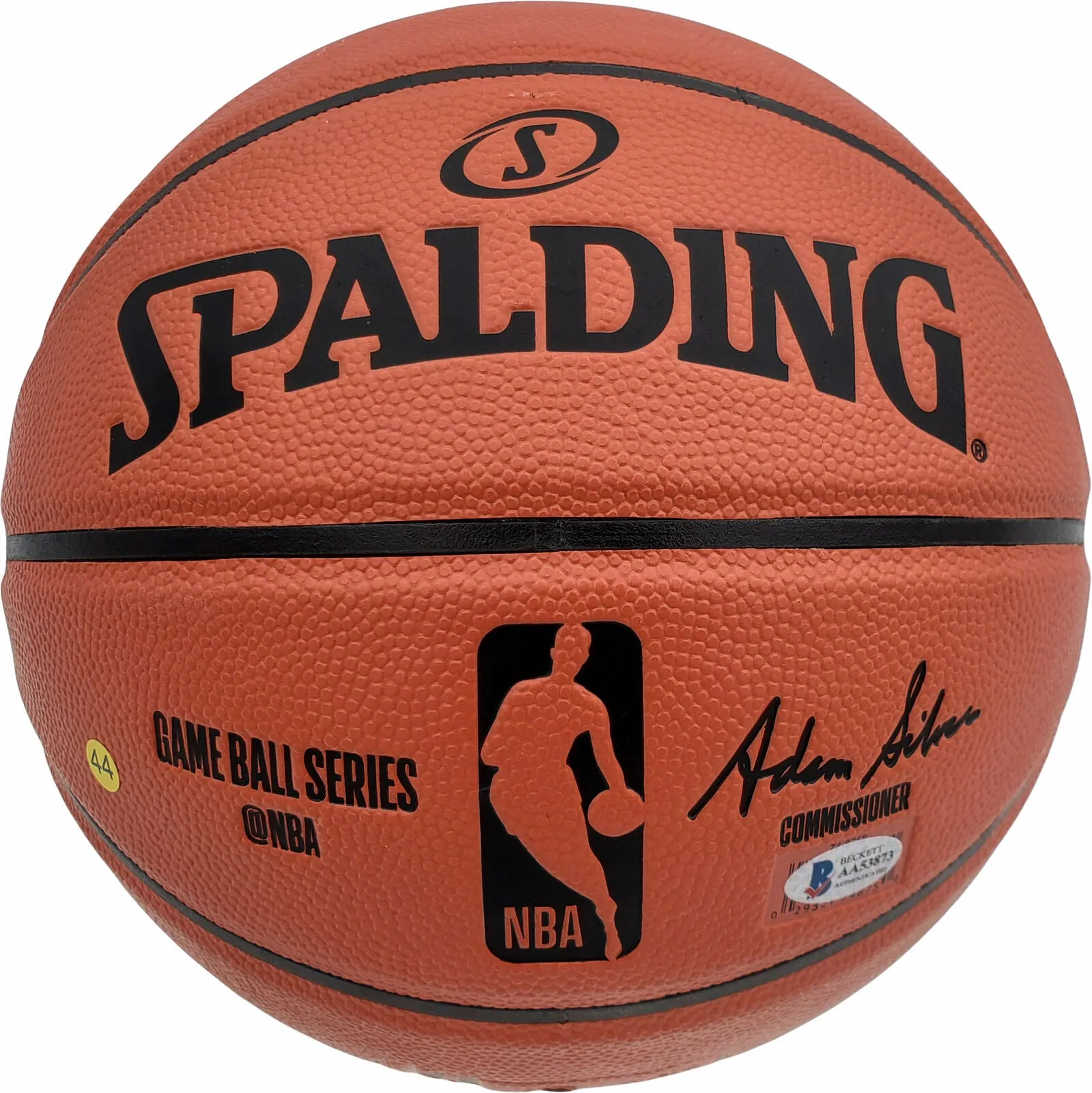 DAMIAN LILLARD AUTOGRAPHED LOGO BASKETBALL TRAIL BLAZERS BECKETT 195279
