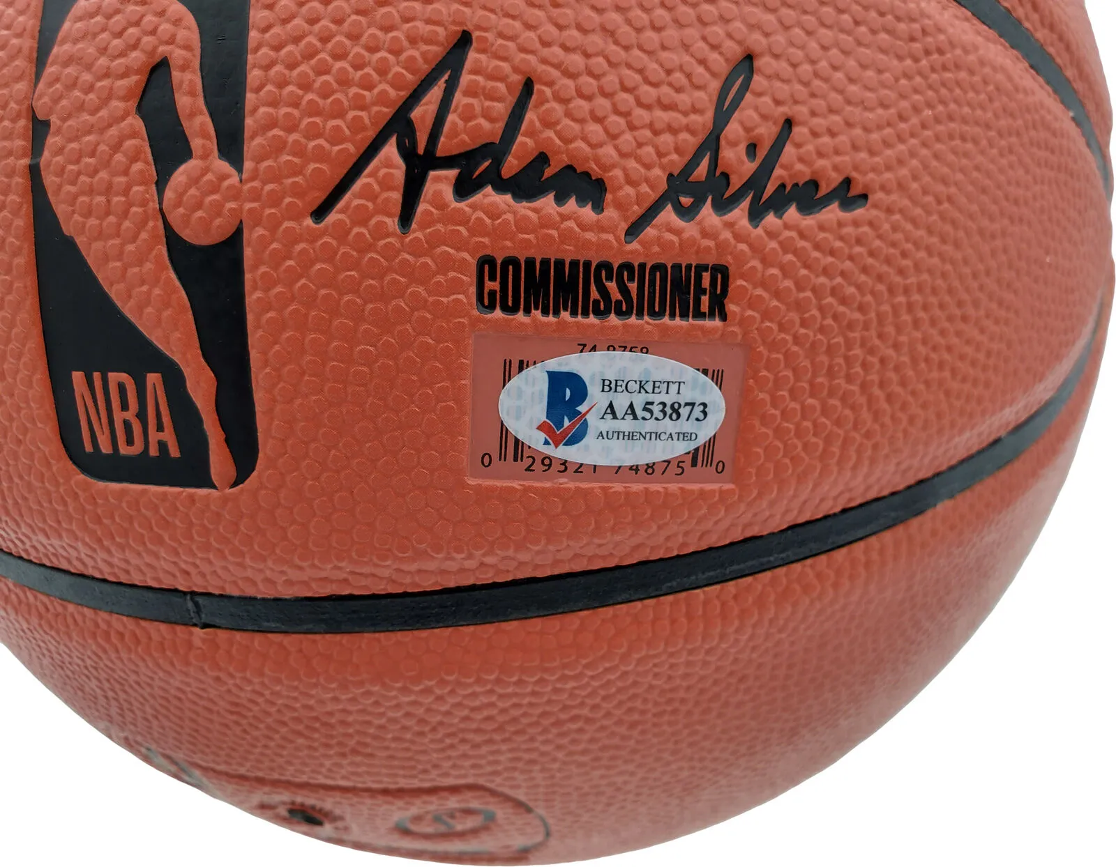 DAMIAN LILLARD AUTOGRAPHED LOGO BASKETBALL TRAIL BLAZERS BECKETT 195279