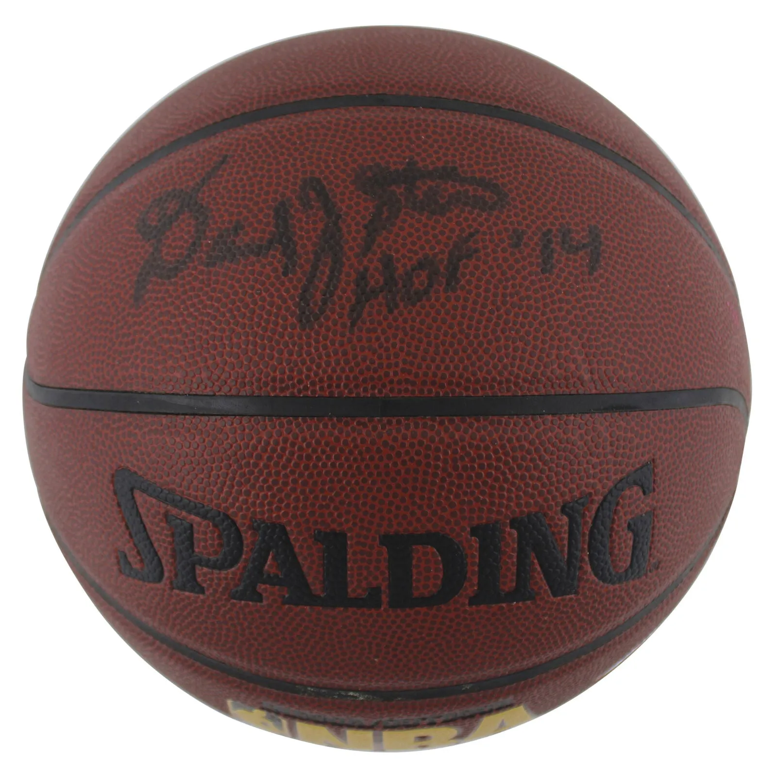 David Stern "HOF 14" Authentic Signed Spalding Basketball PSA/DNA #AI42683