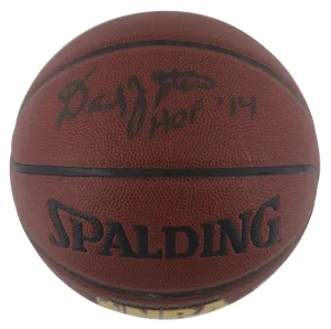 David Stern "HOF 14" Authentic Signed Spalding Basketball PSA/DNA #AI42683