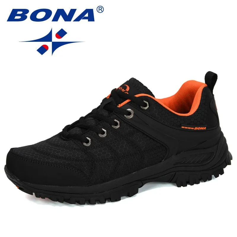 Designers Popular Hiking Shoes Man Nubuck Leather