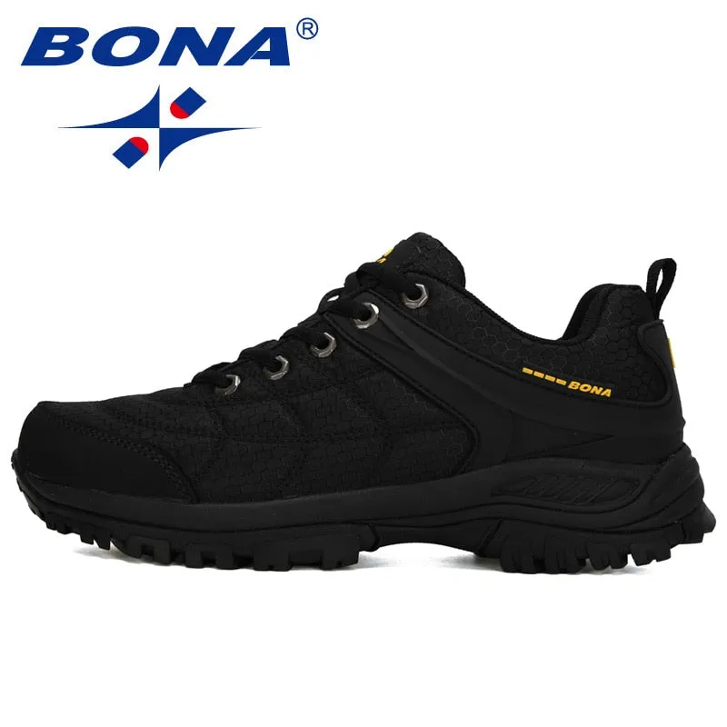 Designers Popular Hiking Shoes Man Nubuck Leather