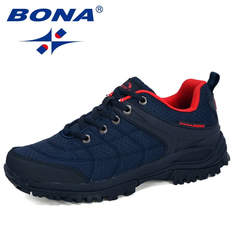 Designers Popular Hiking Shoes Man Nubuck Leather