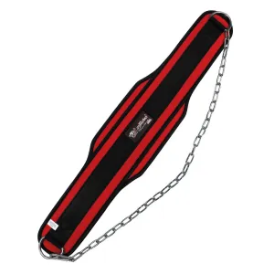 Dipping Belt With 34" Metal Chain - Red