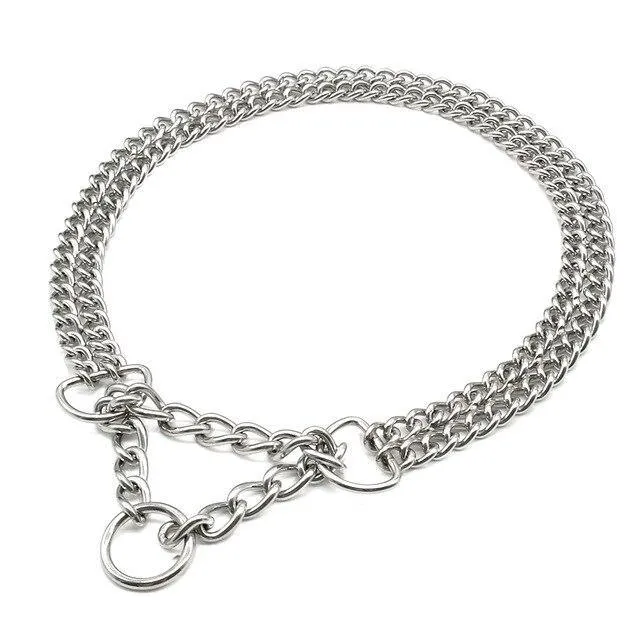 Dog Training Choke Chain Collar/Stainless Steel Slip Collar