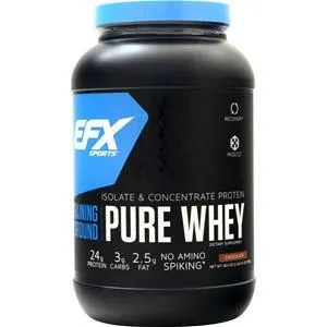 EFX Sports Training Ground Pure Whey Chocolate 2.4 lbs