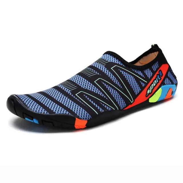 Elastic Quick Dry Aqua Shoes Plus Size Nonslip Water Shoes Footwear Surfing Beach