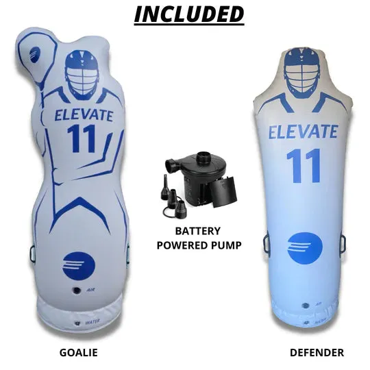 Elevate Sports 11th Man Pack - Goalie   Defender Lacrosse Dummy Pack