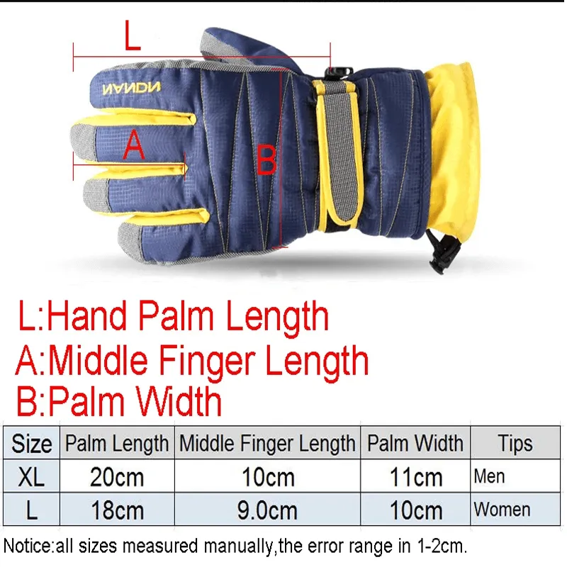 EVERFROST - Winter Snowboard Ski Gloves