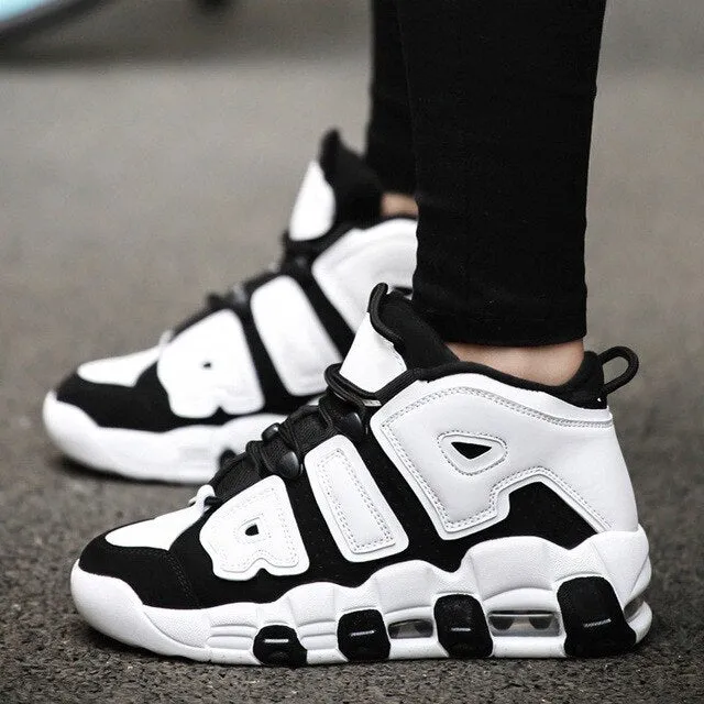 Fashion Men High Top Breathable Sneakers Male Vulcanized Shoes Mixed Color Sneakers Men PU Thick Bottom Shoes Men Zapatillas