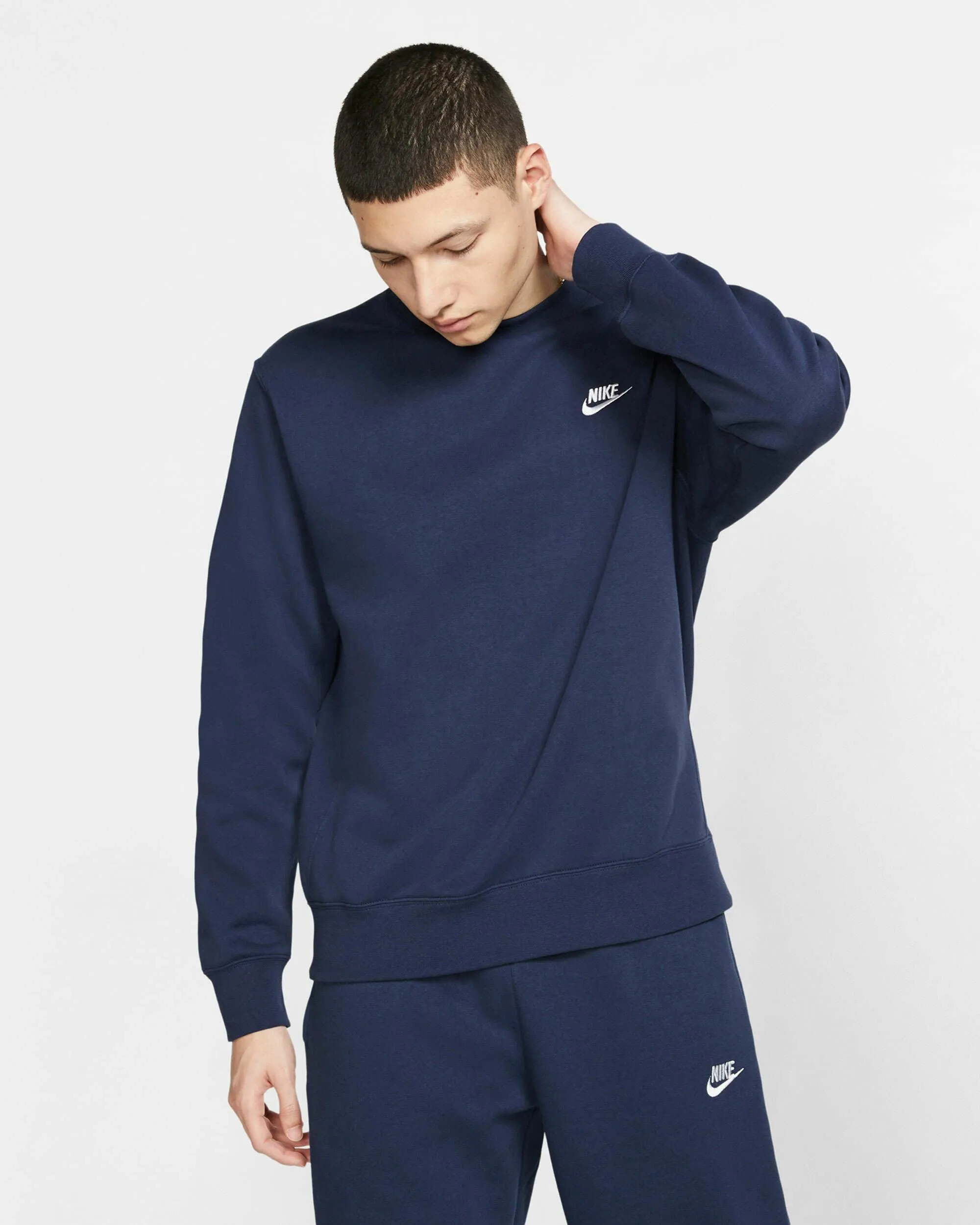 FELPA NIKE DRI-FIT TRAINING CROSSFIT UOMO GIROCOLLO FLEECE