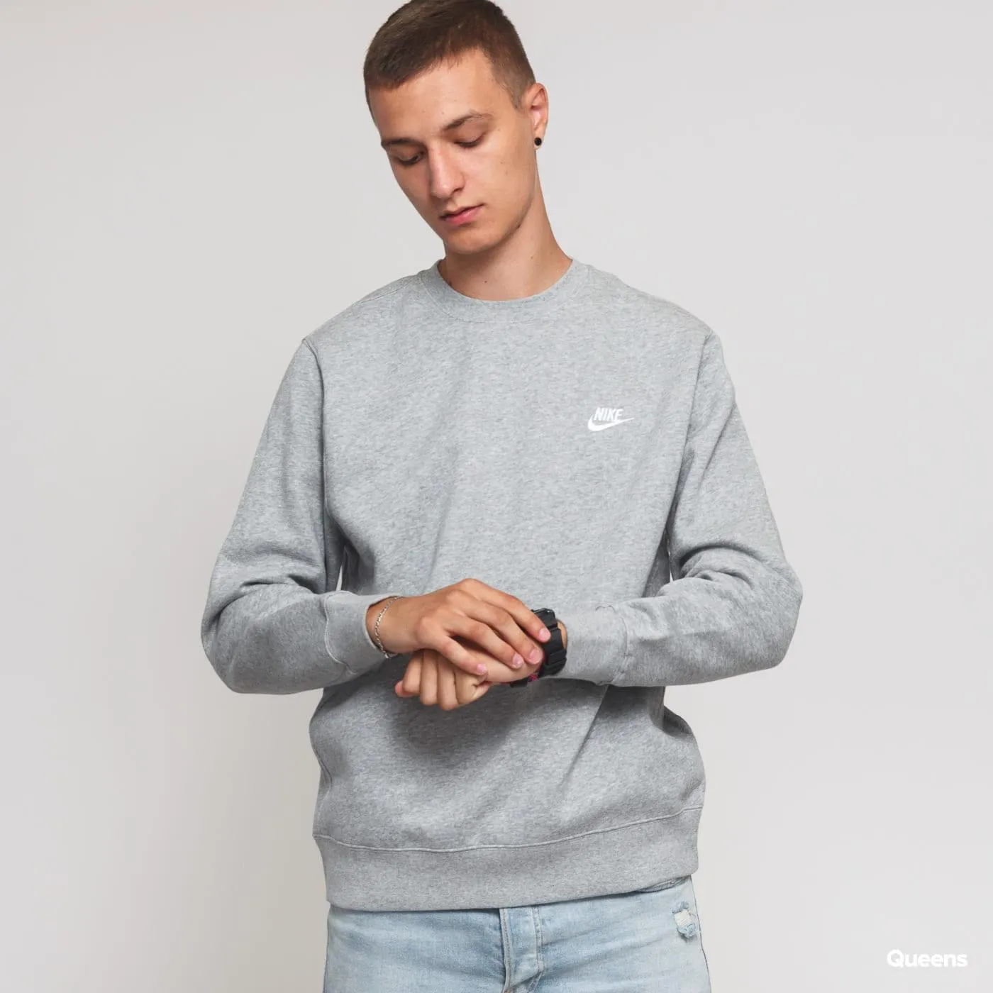 FELPA NIKE DRI-FIT TRAINING CROSSFIT UOMO GIROCOLLO FLEECE