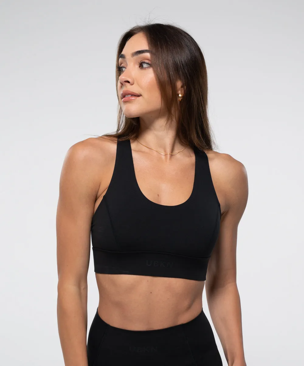 FIERCE Sports Bra in Black