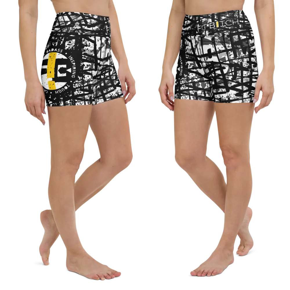 Fit Bitch - Yoga Shorts - Criss Cross 2021