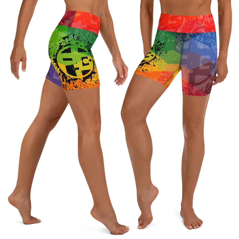 Fit Bitch - Yoga Shorts - Qbert