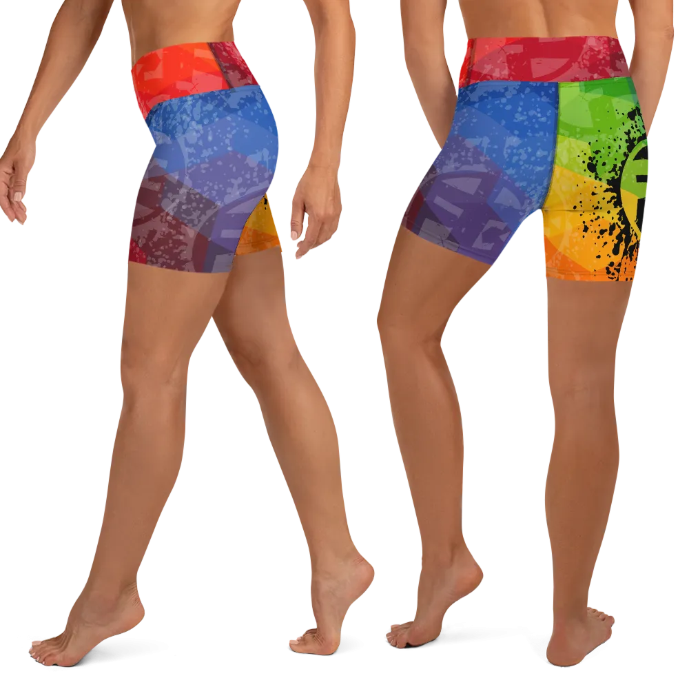 Fit Bitch - Yoga Shorts - Qbert