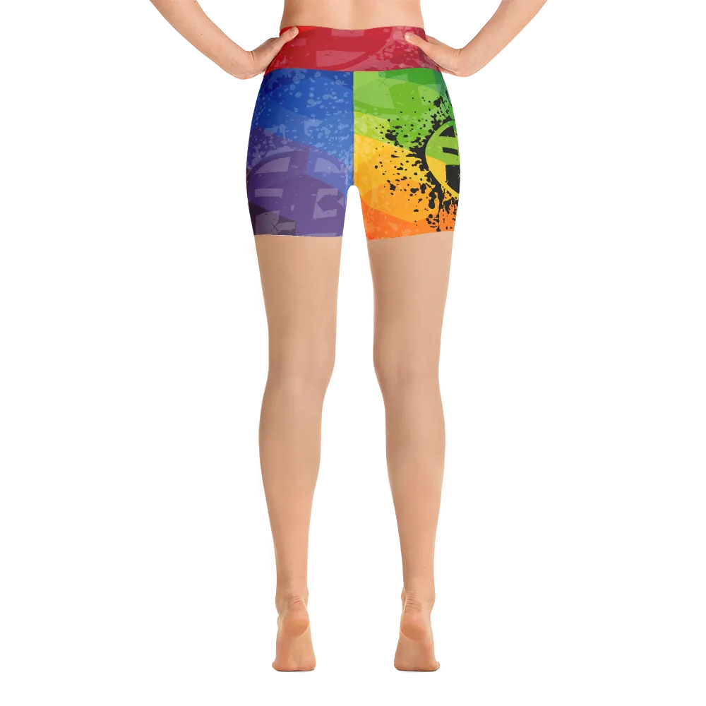 Fit Bitch - Yoga Shorts - Qbert