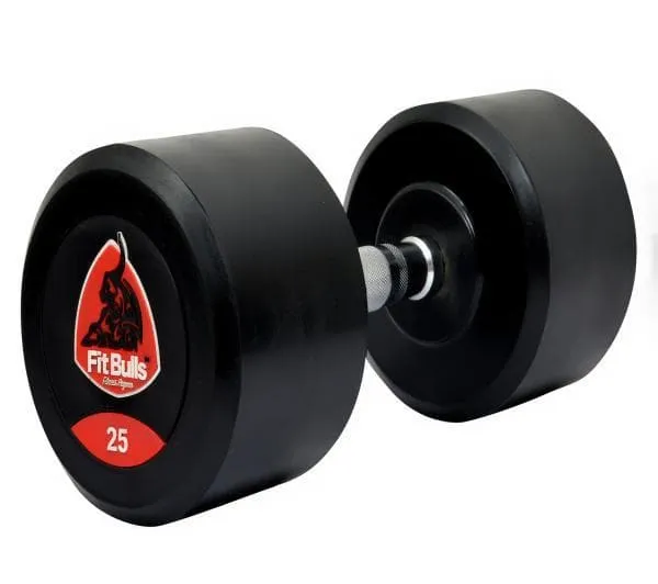 Fitbulls Bouncer Dumbbell With Rubber Coated (Set Of 2)