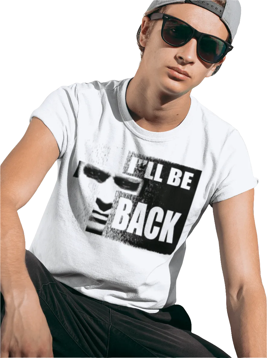 Fitness Clothing, I'll Be Back, Gymstar Gym Gear, Bodybuilding Clothing, Mens Graphic TShirt, Fitness Apparel, Crossfit Wear, Sport Active Clothes