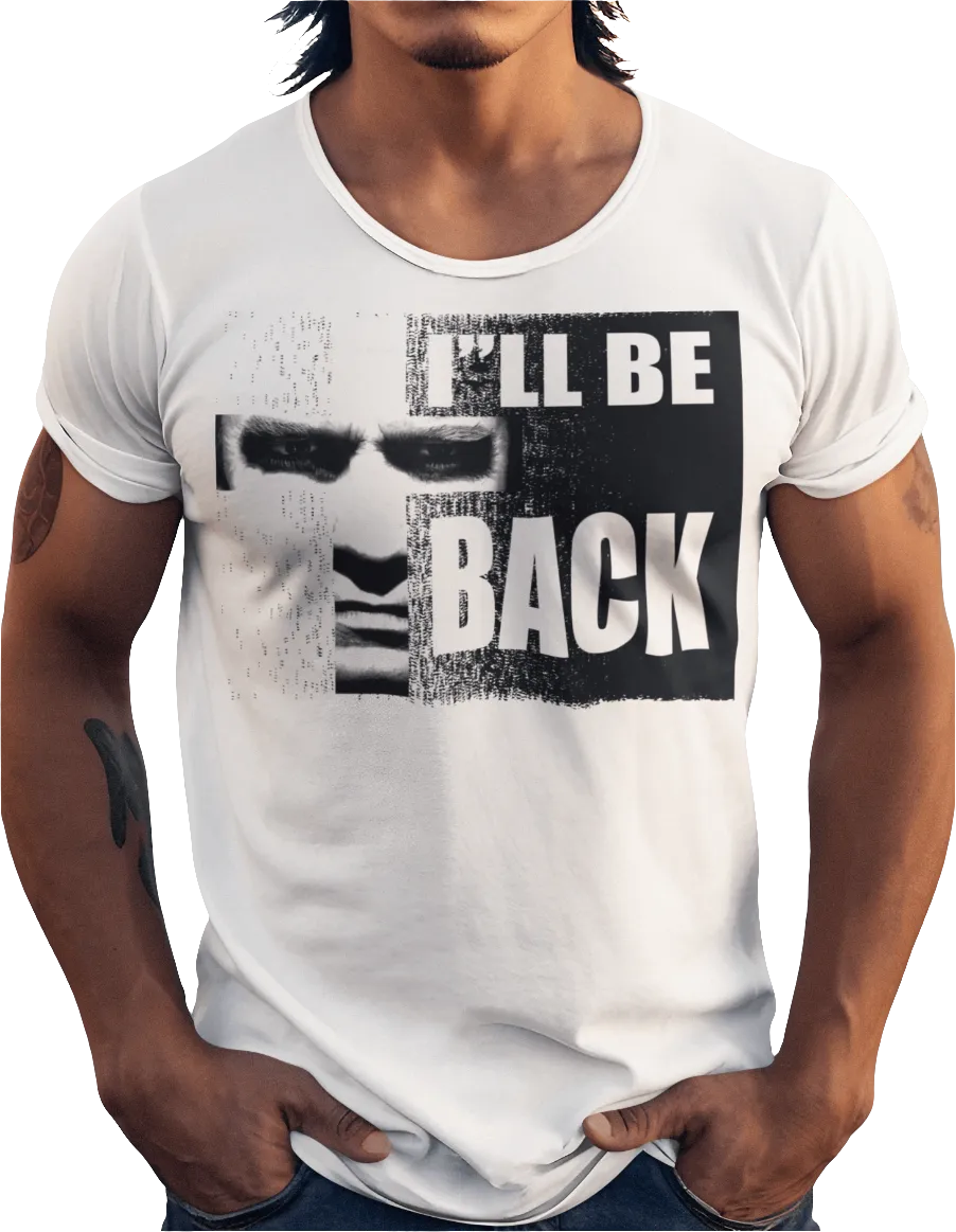 Fitness Clothing, I'll Be Back, Gymstar Gym Gear, Bodybuilding Clothing, Mens Graphic TShirt, Fitness Apparel, Crossfit Wear, Sport Active Clothes