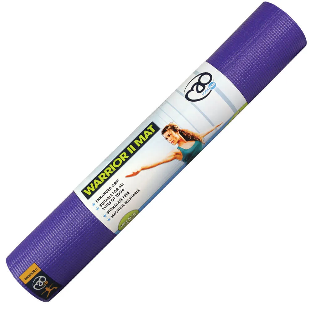 Fitness Mad 4mm Warrior II Yoga Mat