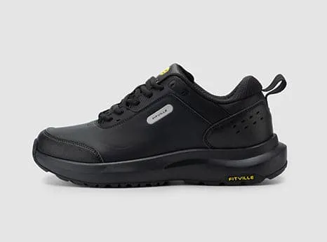 FitVille Men's Low-top Rugged Core Hiking Shoes by FitVille