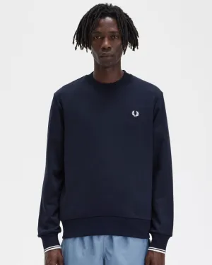 Fred Perry Mens Crew Neck Sweatshirt NOS