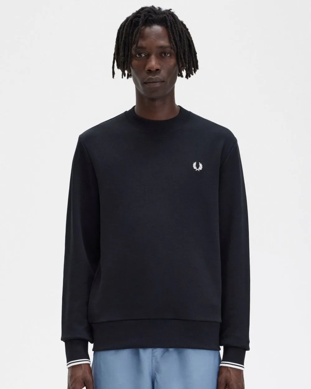 Fred Perry Mens Crew Neck Sweatshirt NOS
