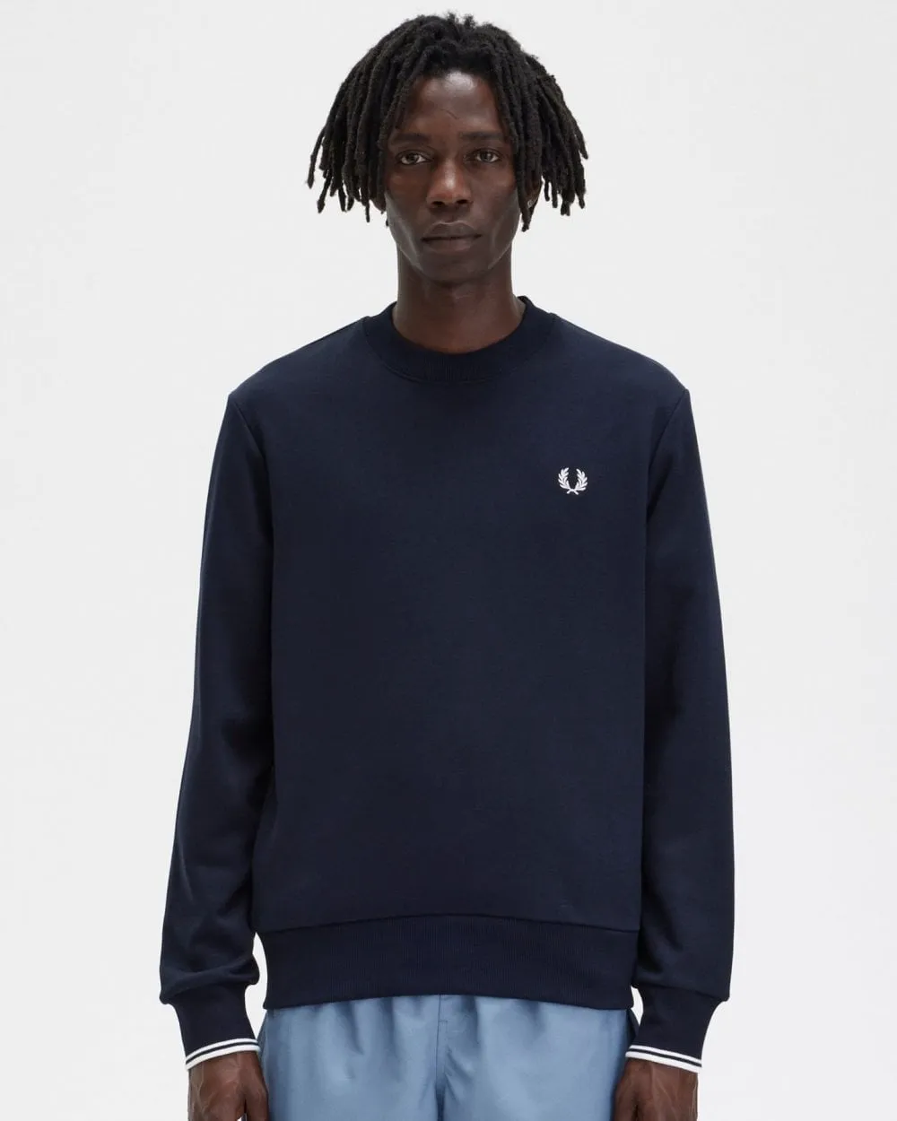 Fred Perry Mens Crew Neck Sweatshirt NOS