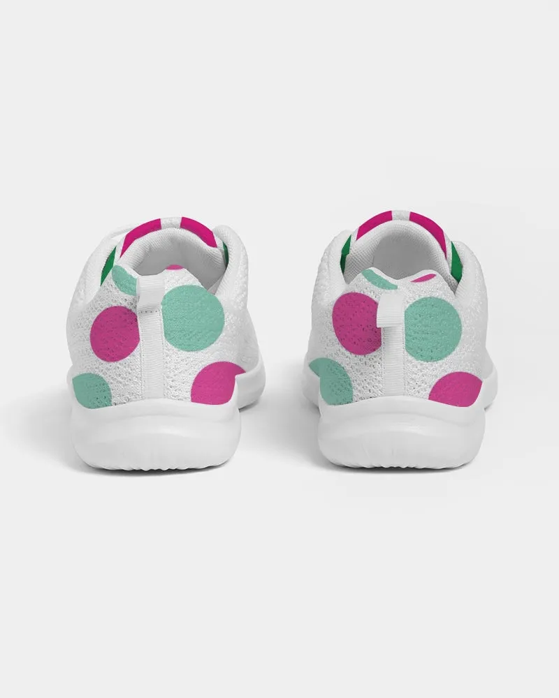 Funky Water Melon & Green Apple Women's Athletic Shoes