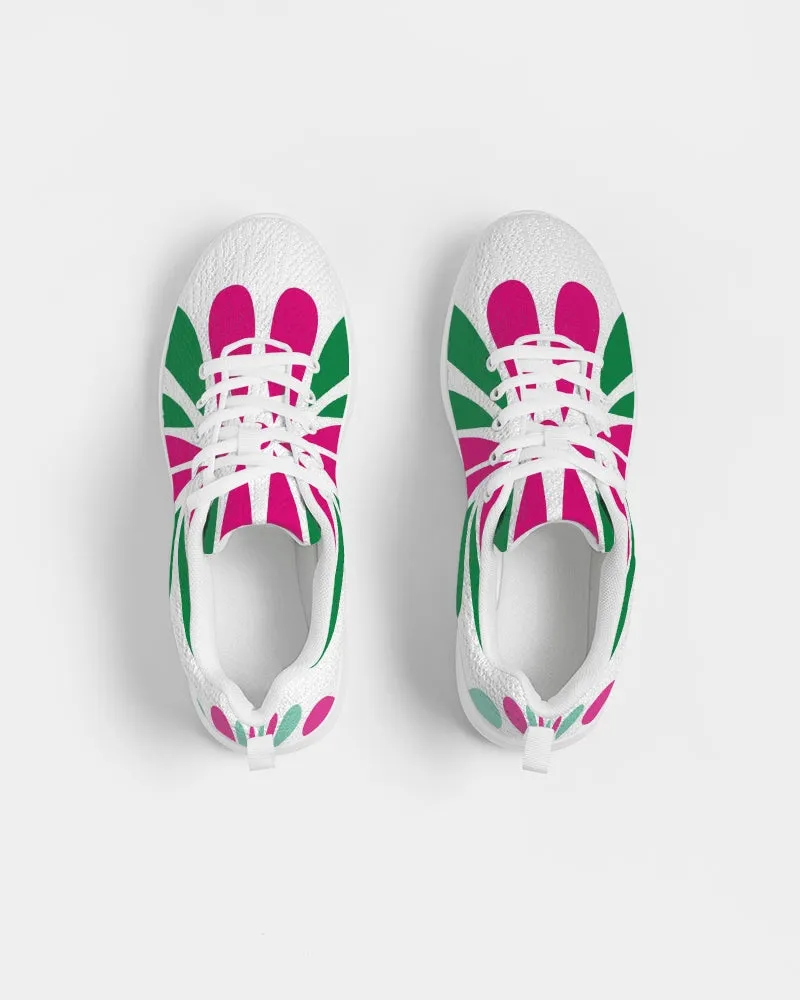 Funky Water Melon & Green Apple Women's Athletic Shoes