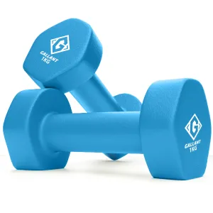 Gallant HEX Neoprene Dumbbells Hand Weights Pair