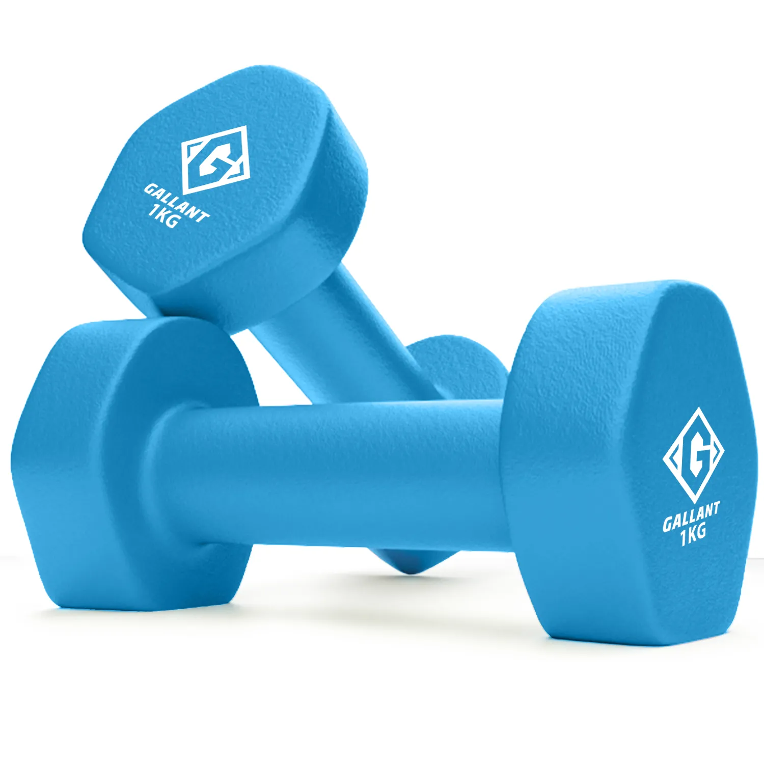 Gallant HEX Neoprene Dumbbells Hand Weights Pair