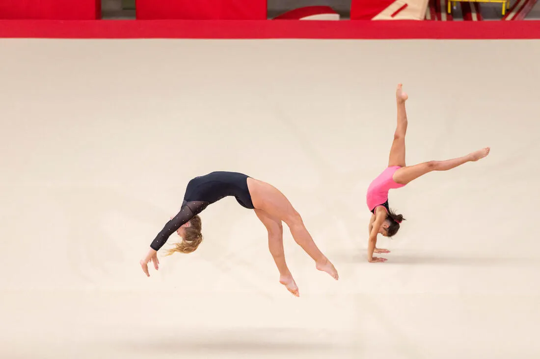 Girls' gym leotard