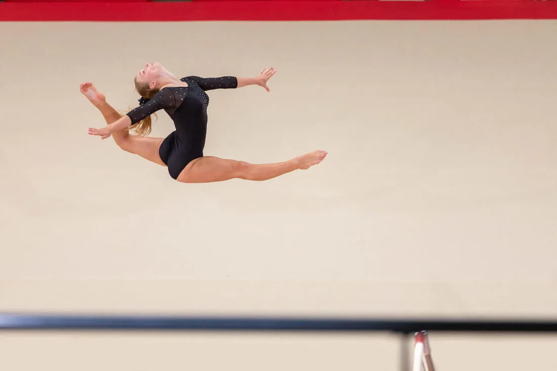 Girls' gym leotard