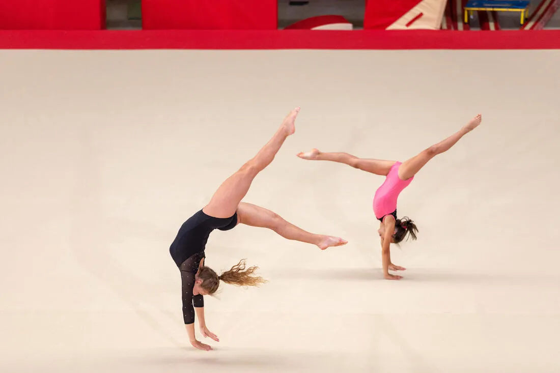 Girls' gym leotard