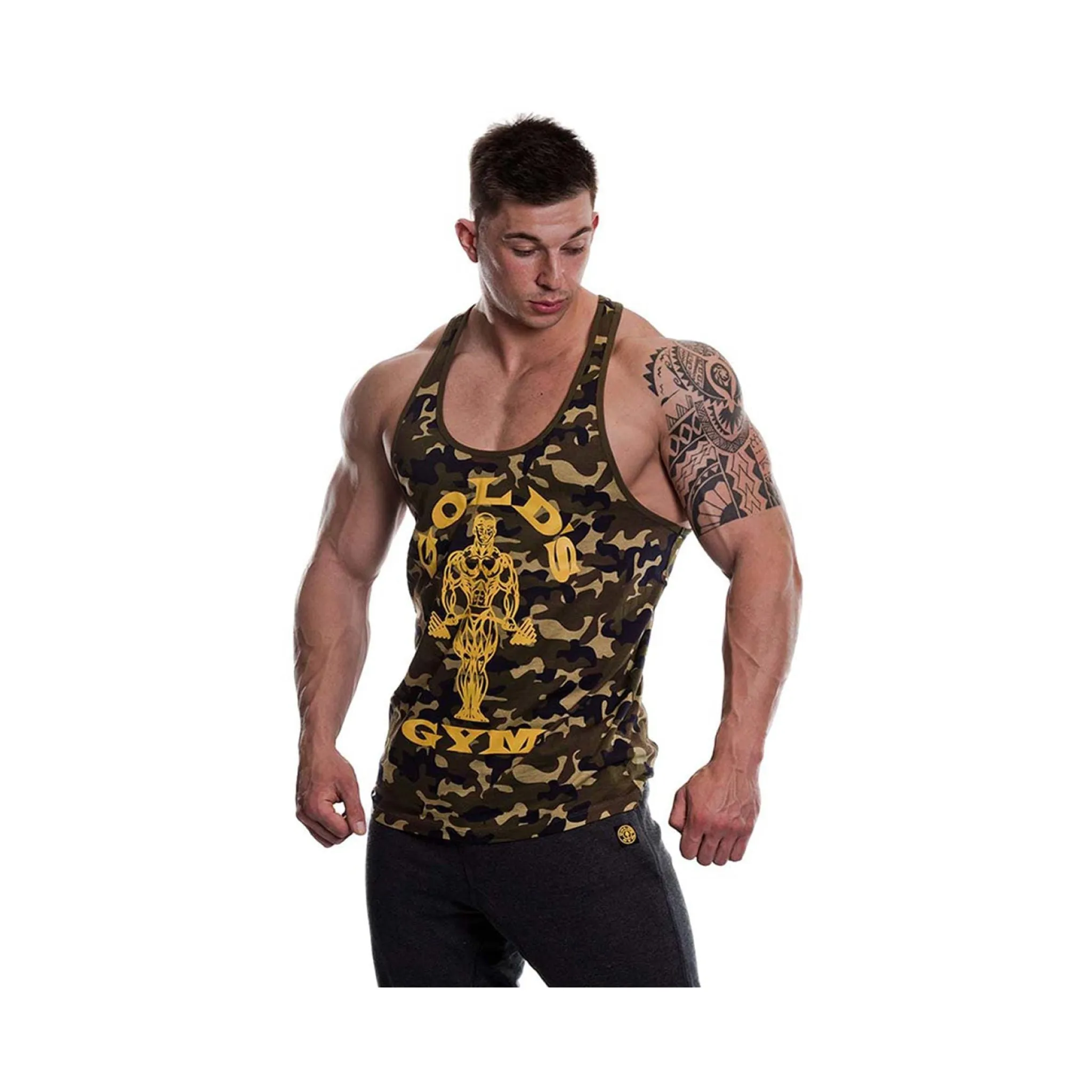 Gold's Gym Camo Stringer Vest
